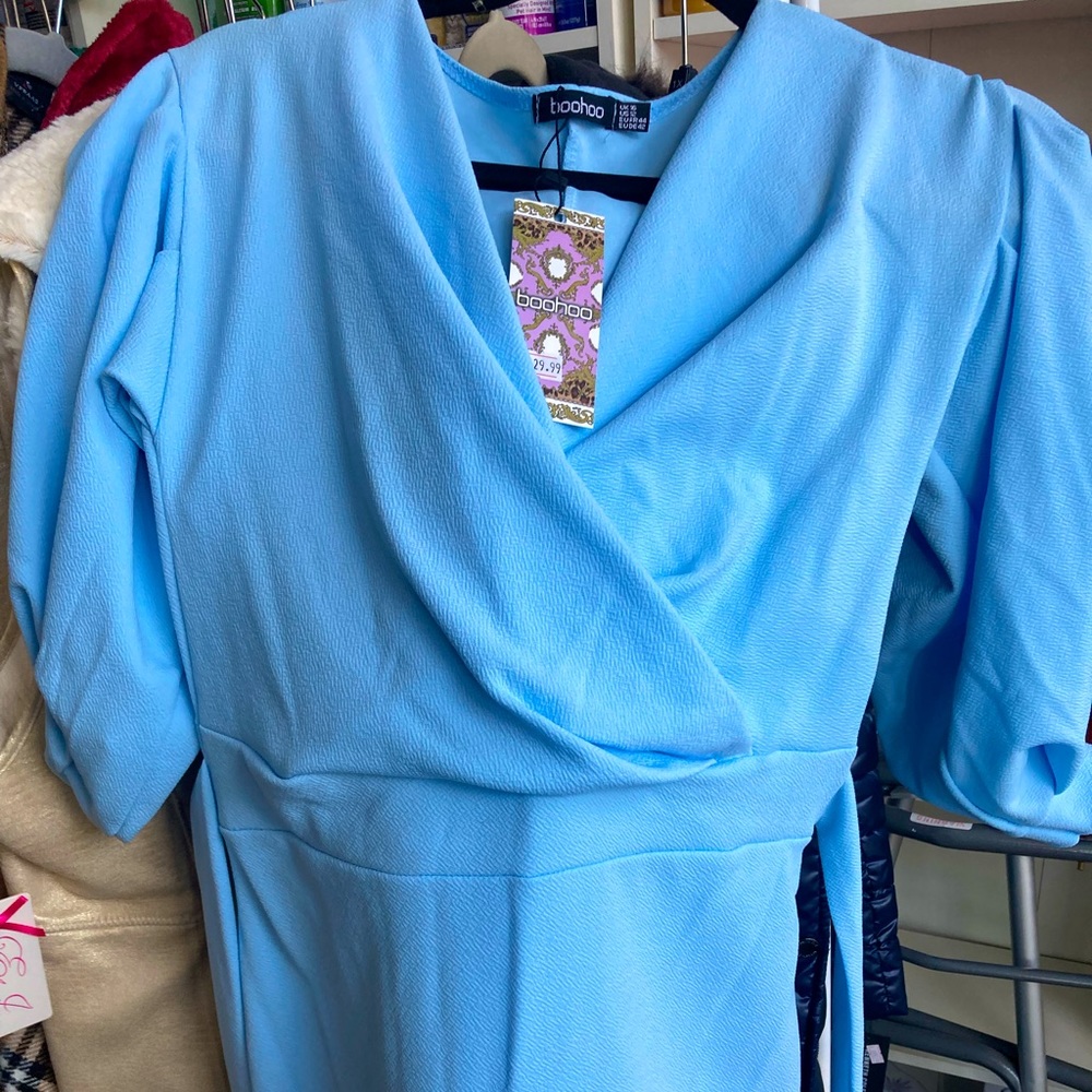Light Blue Dress by BooHoo